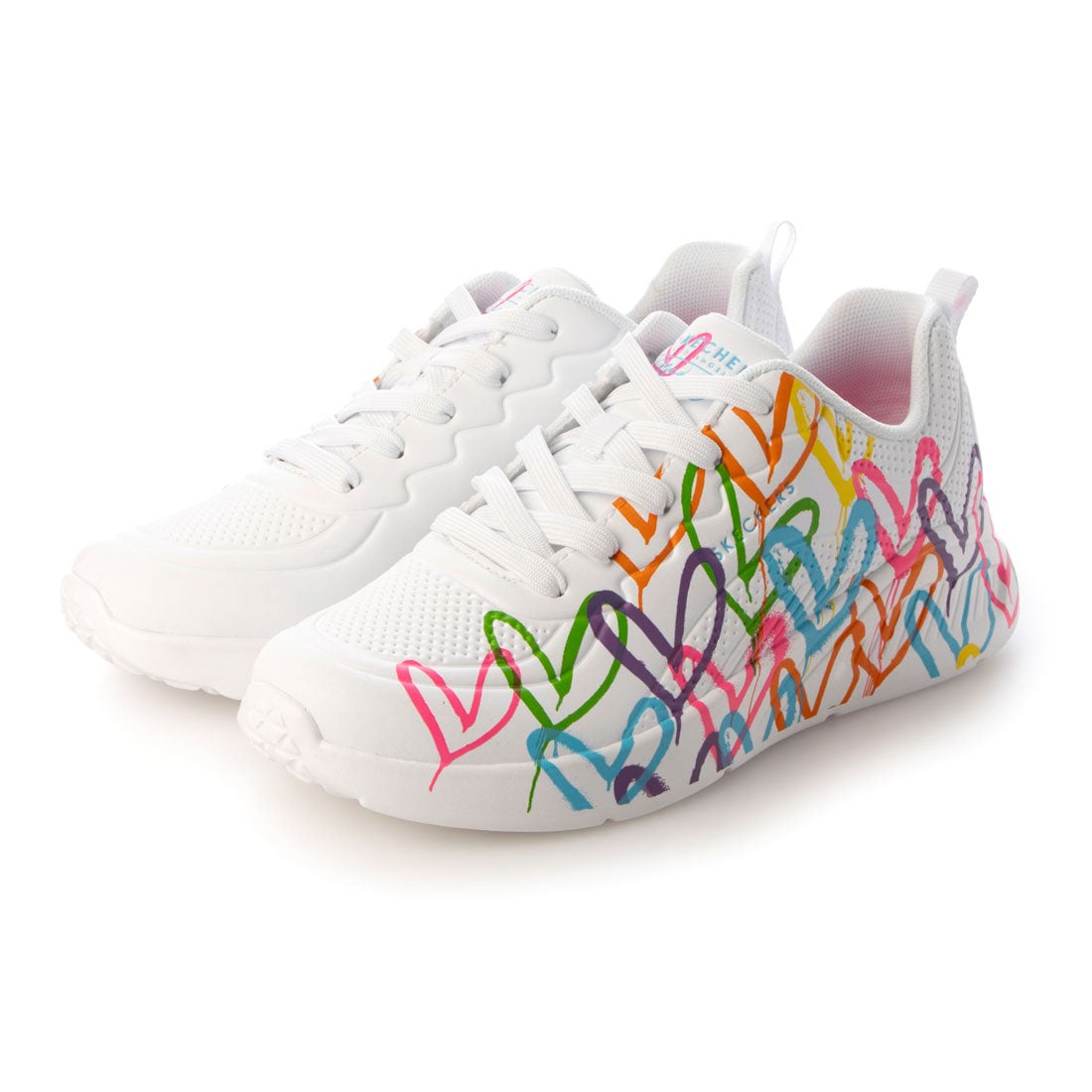 スケッチャーズ SKECHERS レディース スニーカー UNO LITE - HEART OF 177977 (ホワイト) -ファッション ...