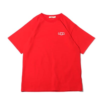 
                        ロゴ刺繍Tシャツ （RED）
