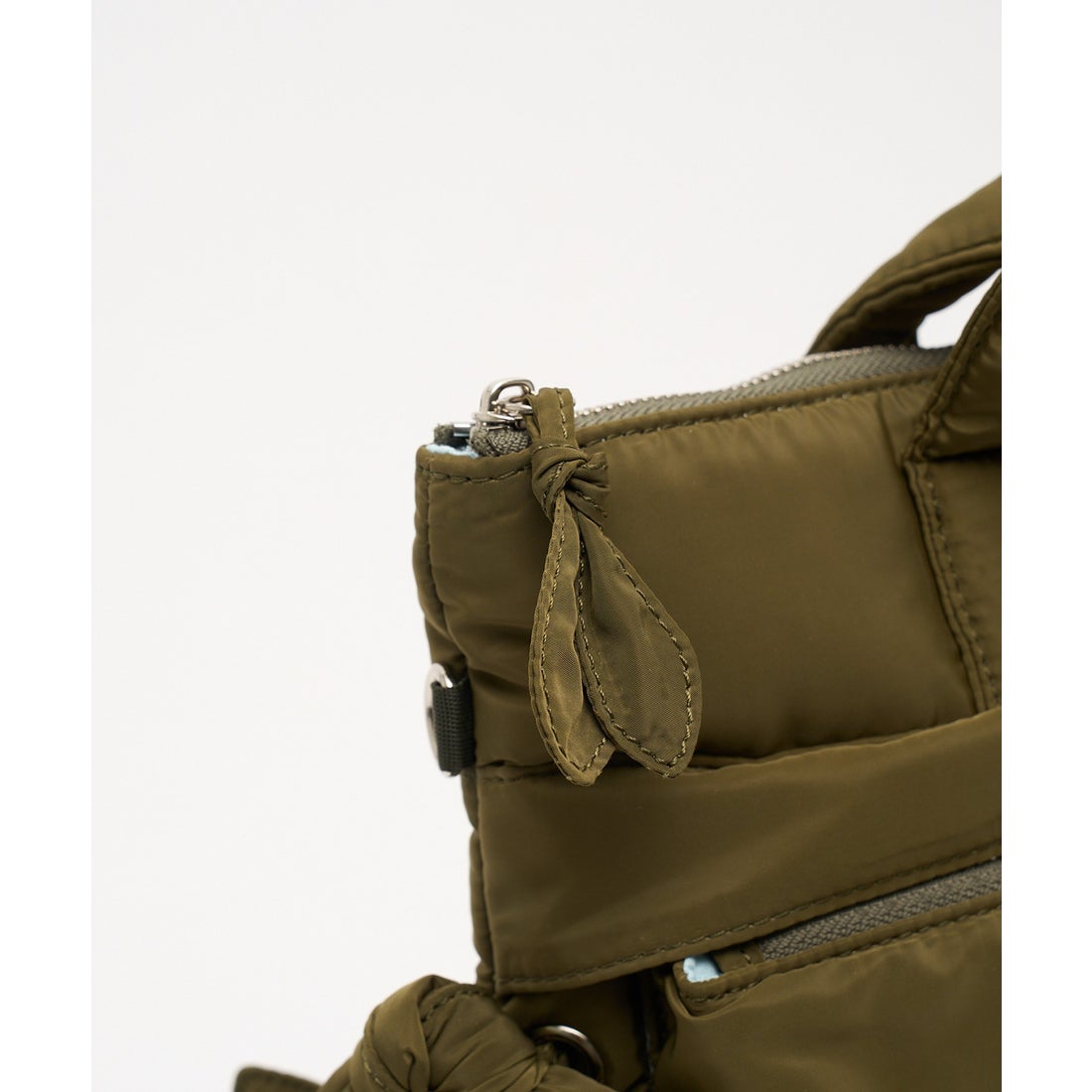 キャセリーニ Casselini リボンヘルメットバッグ 252-110516 （カーキ 