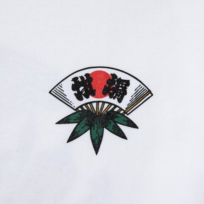 ルツボ 坩堝(RUTSUBO) 熊手 ロングスリーブ Tシャツ（熊手 LS/S T-SHIRTS ( 画工遊鷹 )） （WHITE）｜詳細画像