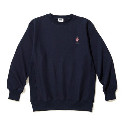 ルツボ 坩堝(RUTSUBO) サケゴクドウ クルー スウェット（酒極道 CREW SWEAT (RUTSUBO×画工遊鷹）） （NAVY）｜詳細画像