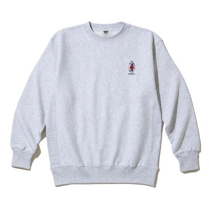 ルツボ 坩堝(RUTSUBO) サケゴクドウ クルー スウェット（酒極道 CREW SWEAT (RUTSUBO×画工遊鷹）） （ASH）｜詳細画像