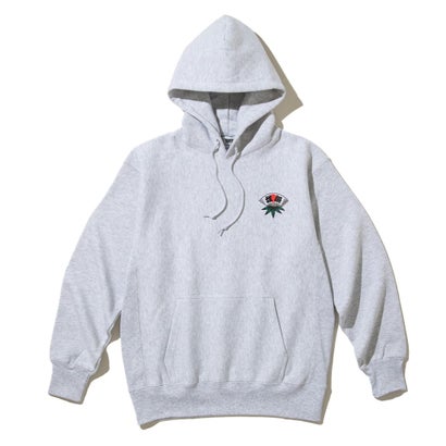 ルツボ 坩堝(RUTSUBO) クマデ プルオーバー フーディー（KUMADE PULLOVER HOODIE (RUTSUBO×画工遊鷹）） （ASH）｜詳細画像