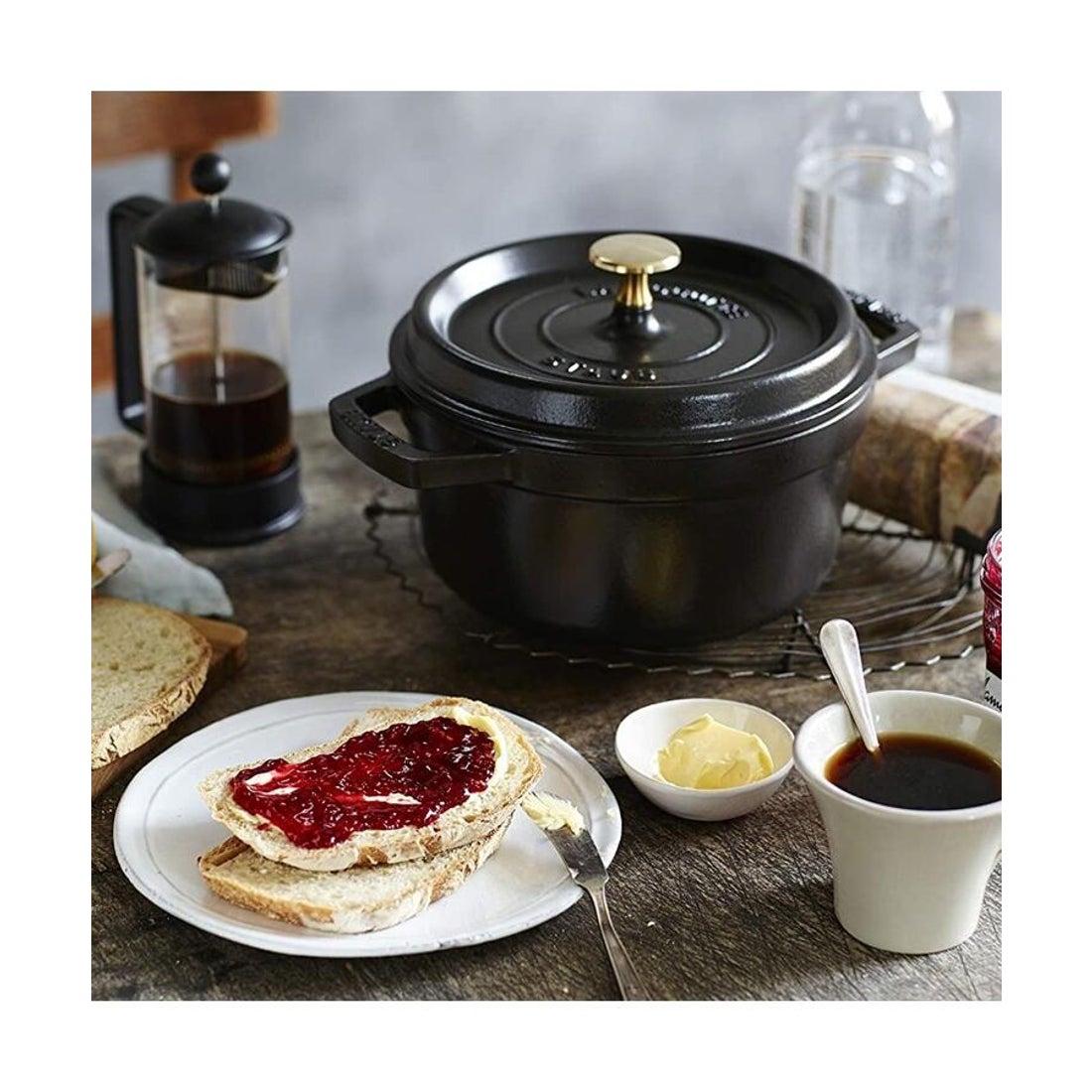 キッチン・食器 STAUB ストウブ 20cm ブラック