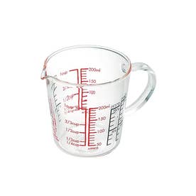 メジャーカップワイド 200 ＜HARIO ハリオ＞【返品不可商品】（クリア(879)）
