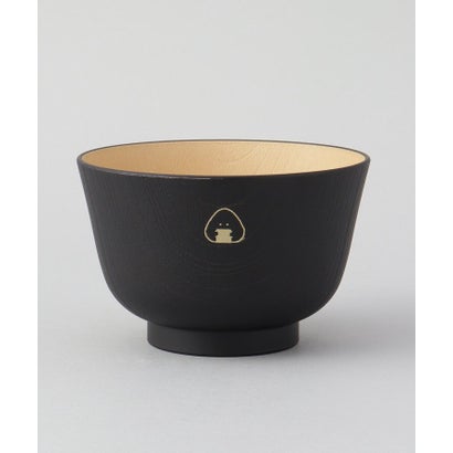 トゥーワントゥーキッチン ストア 212 KITCHEN STORE ぎゅっとおにぎりさん 抗菌汁椀 のり 黒【返品不可商品】 （その他）｜詳細画像