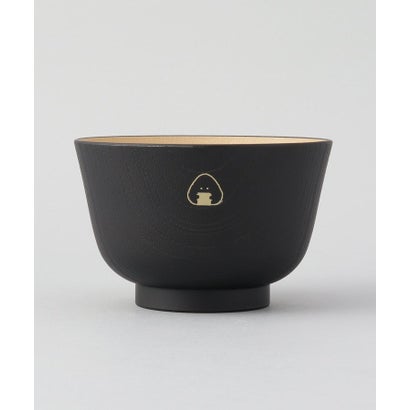 トゥーワントゥーキッチン ストア 212 KITCHEN STORE ぎゅっとおにぎりさん 抗菌汁椀 のり 黒【返品不可商品】 （その他）｜詳細画像