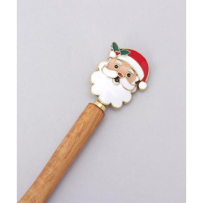 クリスマスウッドカトラリー サンタスプーン【返品不可商品】 （その他）｜詳細画像