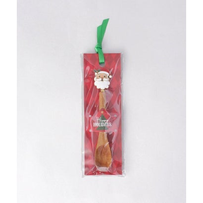 クリスマスウッドカトラリー サンタスプーン【返品不可商品】 （その他）｜詳細画像