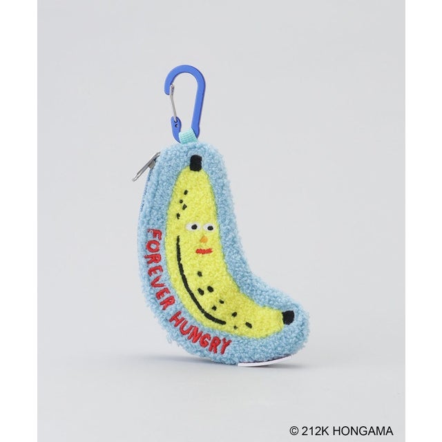 ◆ダイカットさがらポーチ BANANA ＜HONGAMA ホンガマ＞ （その他）