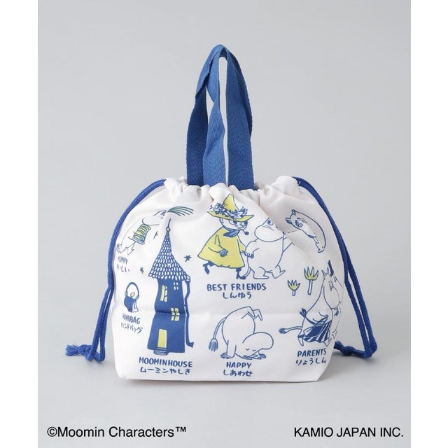 ◆AREKORE(アレコレ) 持ち手付ランチ巾着 ムーミン ＜MOOMIN ムーミン＞ （その他）