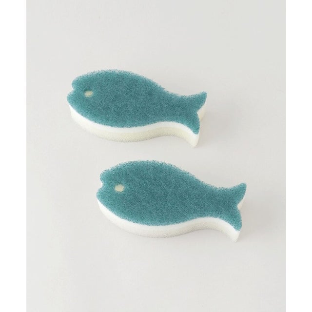 おさかなスポンジ 冬のきらめき 2個入り （その他）