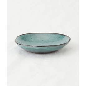 彩雫 豆皿 ターコイズ （その他）