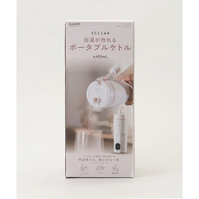 ECLEAR (エクリア) 白湯が作れるポータブルケトル 約400ml ピンクホワイト （その他）｜詳細画像