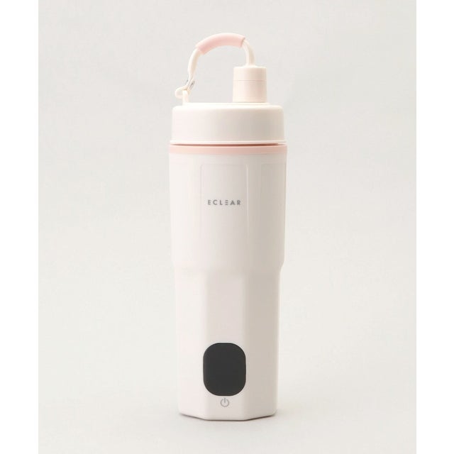 ECLEAR (エクリア) 白湯が作れるポータブルケトル 約400ml ピンクホワイト （その他）