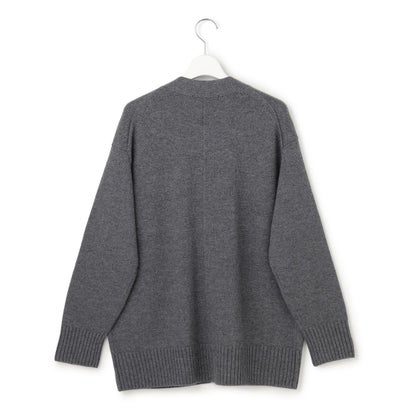 【見上愛さん着用/WEB&一部店舗限定カラーあり】カシミヤブレンド ジャケットライク カーディガン （[WEB&一部店舗限定]レッド系）｜詳細画像