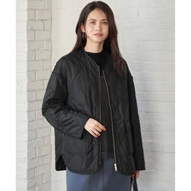 【SLOW/一部店舗限定】ノーカラー パデットアウター （ブラック系）