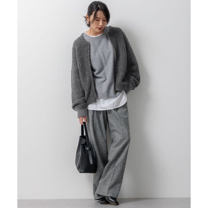 【中村アンさん着用】コットンベアジャージー ロング Tシャツ(番号2G37) （ホワイト系）｜詳細画像
