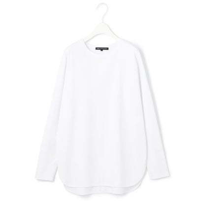 【中村アンさん着用】コットンベアジャージー ロング Tシャツ(番号2G37) （ホワイト系）｜詳細画像