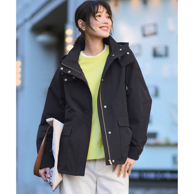 マットエアリータフタ 2WAY ブルゾン （ネイビー系）