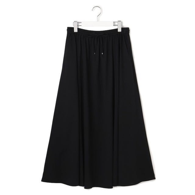 シルキータッチ カットソー スカート （ブラック系）