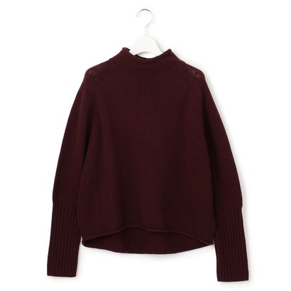 23区（大きいサイズ） 【一部予約/WEB&一部店舗限定カラーあり】カシミヤブレンド ロールネック ニット （ホワイト系）｜詳細画像