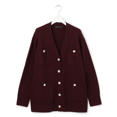 【一部予約/見上愛さん着用/WEB&一部店舗限定カラーあり】カシミヤブレンド ジャケットライク カーディガン （ベージュ系）｜詳細画像