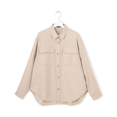 【Oggi掲載】MANTECOシャツアウター （グレー系）｜詳細画像