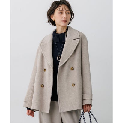MANTECOPureリバー ショートコート （オートミール系）｜詳細画像