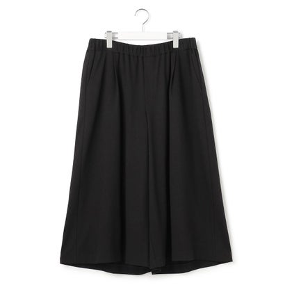 23区（大きいサイズ） 【Lサイズ限定】ツイルニードルジャージー ガウチョパンツ （ブラウン系）｜詳細画像