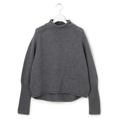 23区（大きいサイズ） 【WEB&一部店舗限定カラーあり】カシミヤブレンド ロールネック ニット （[WEB&一部店舗限定]イエロー系）｜詳細画像