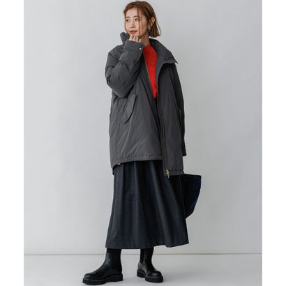 23区（大きいサイズ） マットメモリーダウン モンスタージャケット （カーキ系）｜詳細画像