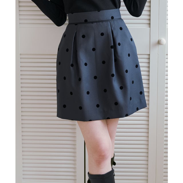 2026秋冬新作 アソートコクーンミニスカート TT637202 （GREY）