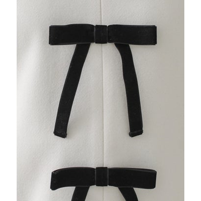 トランテアン ソン ドゥ モード 31 Sons de mode 2026秋冬新作 ベロアリボンミニジャンスカ TT637404 （OFF-WHITE）｜詳細画像