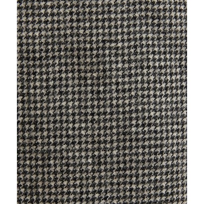 フォーティーカラッツアンドゴーニーゴ 40CARATS&525 ウール千鳥 ベルテッドコート （ブラック(419)）｜詳細画像