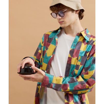 JFP リバティ ダンジネスプリントシャツ （オリーブグリーン(126)）｜詳細画像