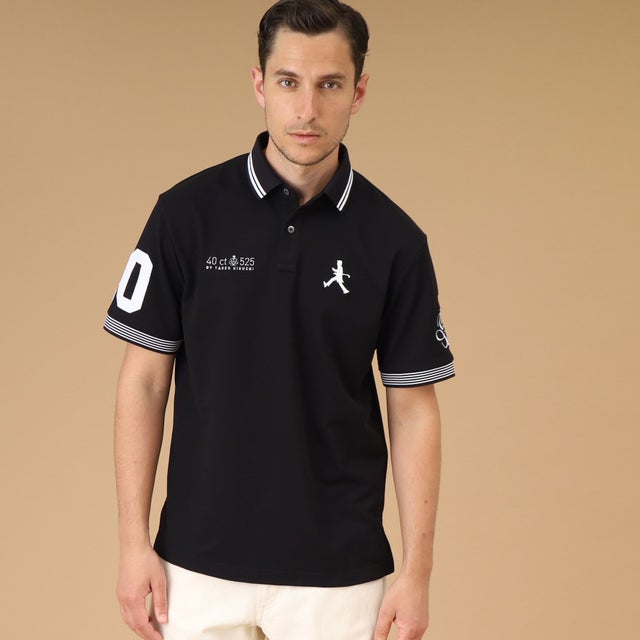 
                    525ゴルフ ポロシャツ （ブラック(019)）