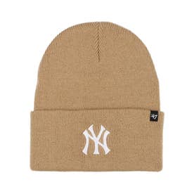 帽子 ニット帽子 NYY ビーニー ドジャース MLB ワンサイズ アクセサリー ヤンキース 野球チーム BRAND HAYMAKER CUFF KNIT （ヤンキース(カーキ)）