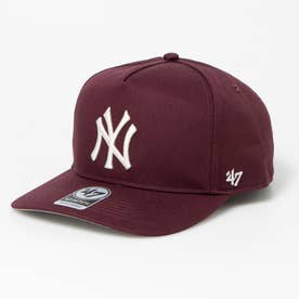 キャップ LA ヤンキース ドジャース NYY 帽子 ヒッチ 野球チーム 刺繍ロゴ メンズ レディース 野球帽 47BRAND HITCH （ヤンキース/ダークマルーン）