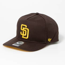 キャップ LA ヤンキース ドジャース NYY 帽子 ヒッチ 野球チーム 刺繍ロゴ メンズ レディース 野球帽 47BRAND HITCH （パドレス/ブラウン）