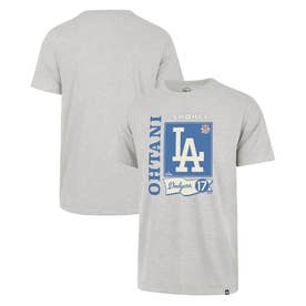 大谷翔平 Tシャツ 47Brand ドジャース MLB公式ライセンス商品 201069536GY （グレー）