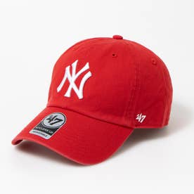キャップ 帽子 RGW17GWS ヤンキース ワンサイズ 男女兼用 柔らか クリーンナップ 47BRAND YANKEES CLEAN UP （レッド）