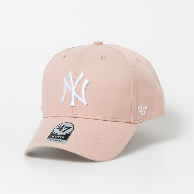 キャップ MVP17WBV 帽子 ヤンキース 野球チーム NYY オールシーズン メンズ レディース BRAND YANKEES MVP （ピンク）