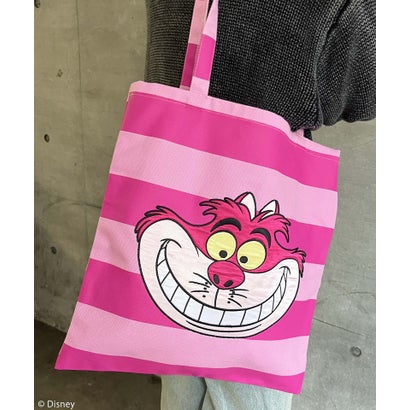 【Disney/ディズニー/チェシャ猫】トートバッグ（ノベルティ付き） （ピンク）｜詳細画像