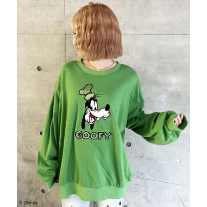 フォーギークスバイスパイラルガール 4GEEKs by SPIRALGIRL 【Disney/ディズニー/グーフィー】プルオーバー （グリーン）｜詳細画像