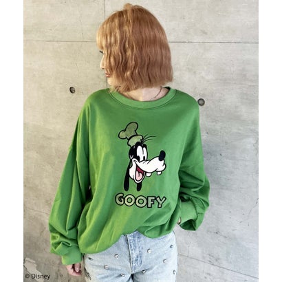 フォーギークスバイスパイラルガール 4GEEKs by SPIRALGIRL 【Disney/ディズニー/グーフィー】プルオーバー （グリーン）｜詳細画像