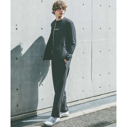 ゴーサンゴーイチプール・オム 5351 POUR LES HOMMES 【セットアップ対応】TRストレッチ ツイル ノーカラー ジャケット （ブルーグレー）｜詳細画像