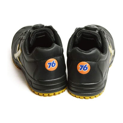 セブンティーシックスルブリカンツ 76 Lubricants 安全靴 軽量 作業靴 ダイヤル式 先芯入り 幅広 4EEEE 耐油ソール カップインソール （ブラック）｜詳細画像