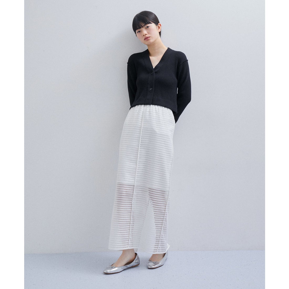 アダム エ ロペ ADAM ET ROPE' 【セットアップ対応】メッシュレース