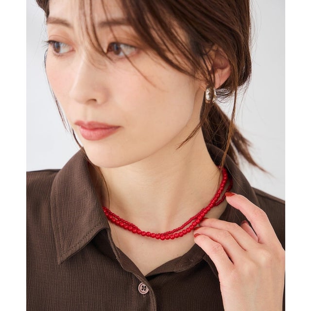 ネックレス （レッド）